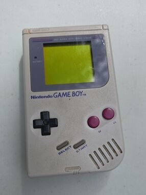 Nintendo Game Boy Handheld - Beige Body with Purple Buttons